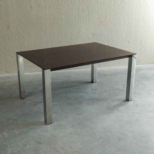 Dining Table by Giovanni Offredi for Saporiti, 1970s For Sale - Image 3 of 18