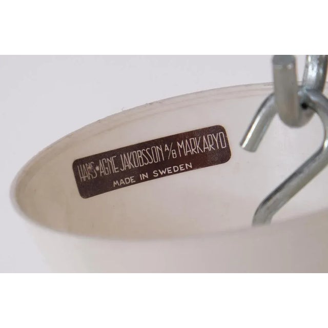 Textile Ceiling Lamp from Hans-Age Jakobsson, 1960s For Sale - Image 7 of 11