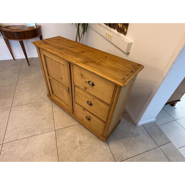 Farmhouse Buffet in Softwood For Sale - Image 4 of 9