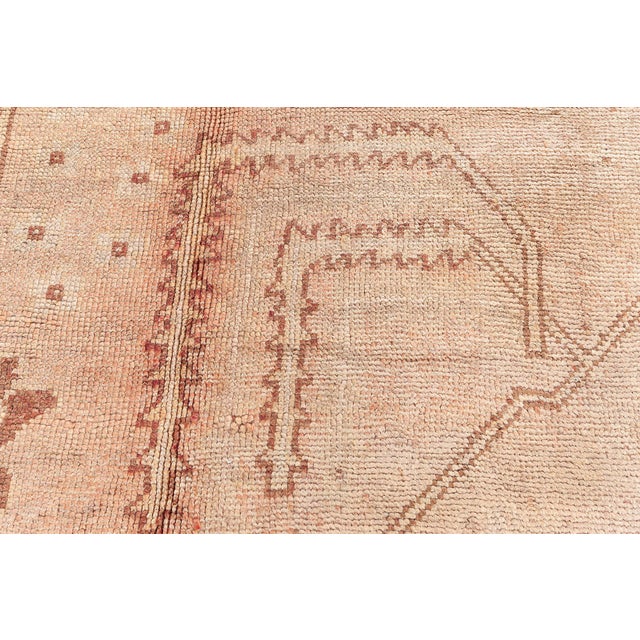 Antique Turkish Oushak Rug For Sale In New York - Image 6 of 9