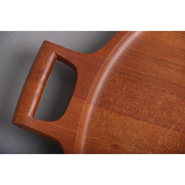 Jens H. Quistgaard, Danish design. Large serving tray made of solid teak. Made of danish design with stamp. Beautiful...