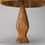 Turned Wood and Natural Fiber Lamp, France, 1960 For Sale - Image 4 of 11