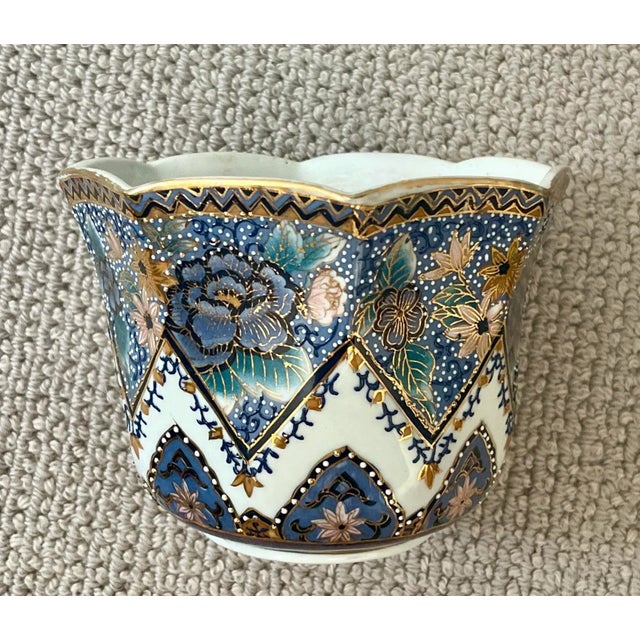 Japanese Imari Style Jardiniere For Sale - Image 11 of 11