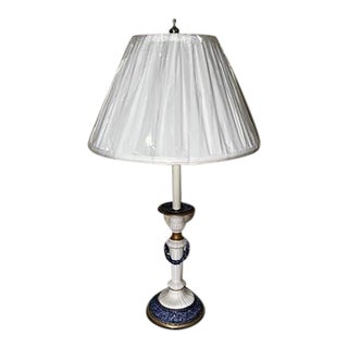 1990s Bradburn Porcelain Table Lamp For Sale