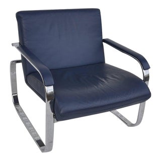 Midcentury Lounge Chair in the Style of Milo Baughman For Sale