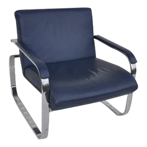 Midcentury Lounge Chair in the Style of Milo Baughman