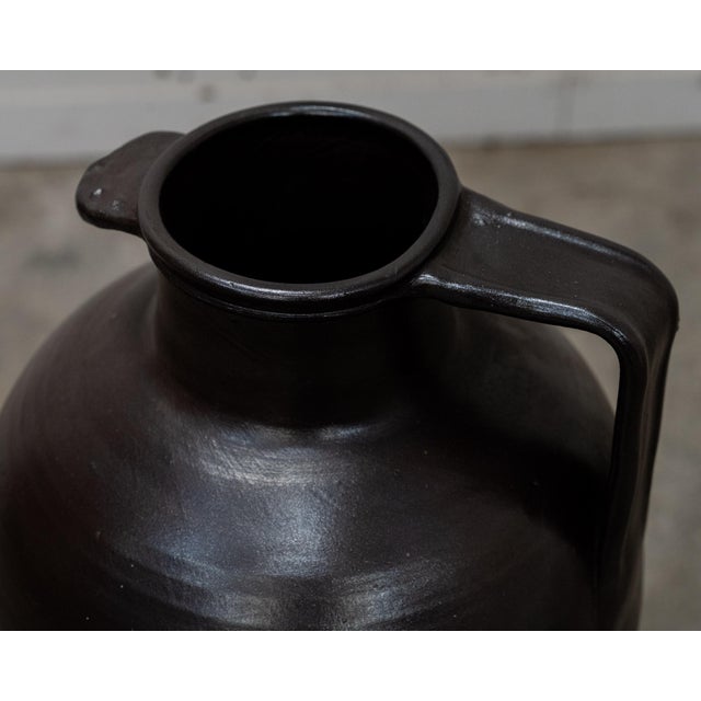 1970s Large Terracotta Bakers Jug from Jean and Geneviève Dubost, 1970s For Sale - Image 5 of 9