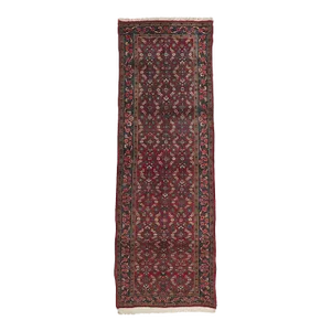 Early 20th Century Antique Persian Bijar Runner, 04'04 X 12'05