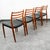 Niels Moller 1960s Mid Century Danish Modern Dining Chairs Set 6 Niels j.l Moller #78 #62 Walnut For Sale - Image 4 of 12