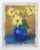 English Mid 20th Century Yellow Daisies Pastel Still Life Painting For Sale - Image 3 of 3