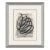 Black Swirl No. 5 Framed Art Print by David Phoenix For Sale