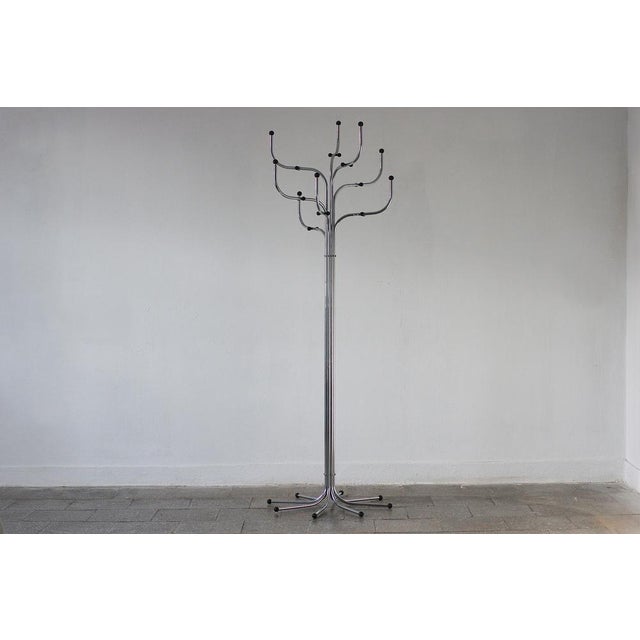 Black Coat Tree Hanger by S. Werner for Fritz Hansen For Sale - Image 8 of 9