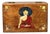 Rosewood Mother-of-Pearl Inlaid Buddha Keepsake Box For Sale