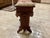 Wood Victorian Antique Carved Walnut Slipper Vanity Ottoman Bench Flip Top Storage Sewing For Sale - Image 7 of 11