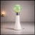 Murano Floor Lamp in Green Glitter Glass attributed to Mazzega, 1960s For Sale - Image 9 of 10