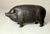 1920s Rare Antique 1920's Original Figural Cast Iron Heavy Pig Piggy Still Bank For Sale - Image 5 of 10