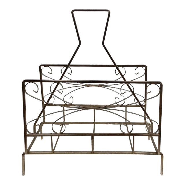 Vintage Magazine Rack For Sale