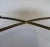 Pair of Spanish Mid-Century Modern Style Gilt Iron Benches With X-Stretchers For Sale - Image 14 of 18