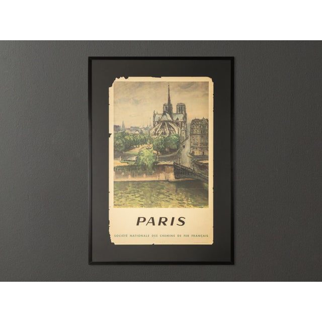 French National Railways Notre Dame Poster, 1950s For Sale - Image 18 of 18