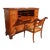 Chippendale Style Mahogany Secretary Desk by Baker For Sale