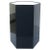Black Pedestal Column Stand or Table, Circa 1970s Modern For Sale - Image 13 of 13