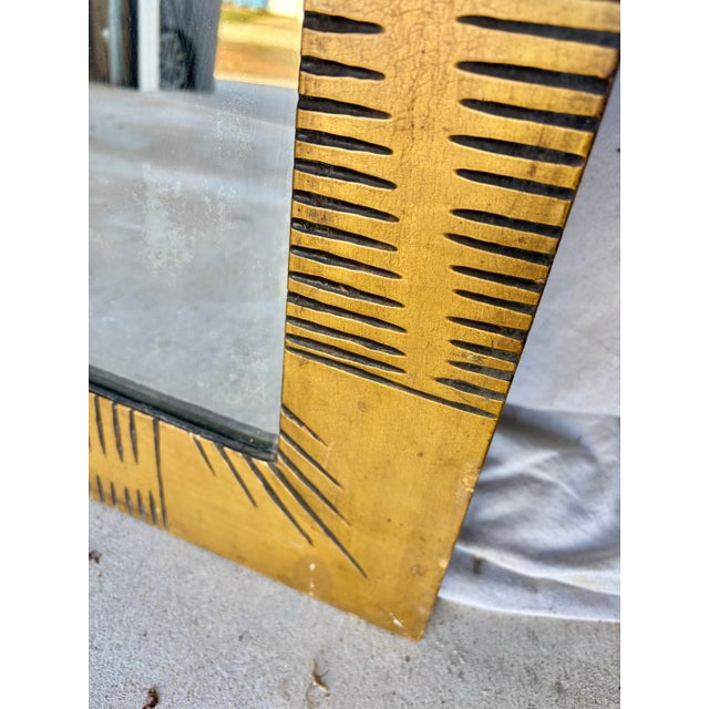 Early 20th Century French Art Deco Style Wall Mirror For Sale - Image 6 of 12