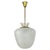 Frosted Glass and Brass Pendant by Hans Bergström for Asea, Sweden 1950s For Sale - Image 18 of 18