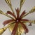 Italian Brass Theatre Ceiling Light in the style of Stilnovo, Italy, 1950s For Sale - Image 12 of 17