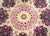 An early 20th century Persian Lavar Kirman rug with the most unique central medallion surrounded by eight individual...