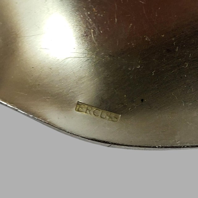 Silver 61-Piece Cutlery Set in Silver-Plated Metal from Maison Ercuis, Set of 61 For Sale - Image 8 of 11