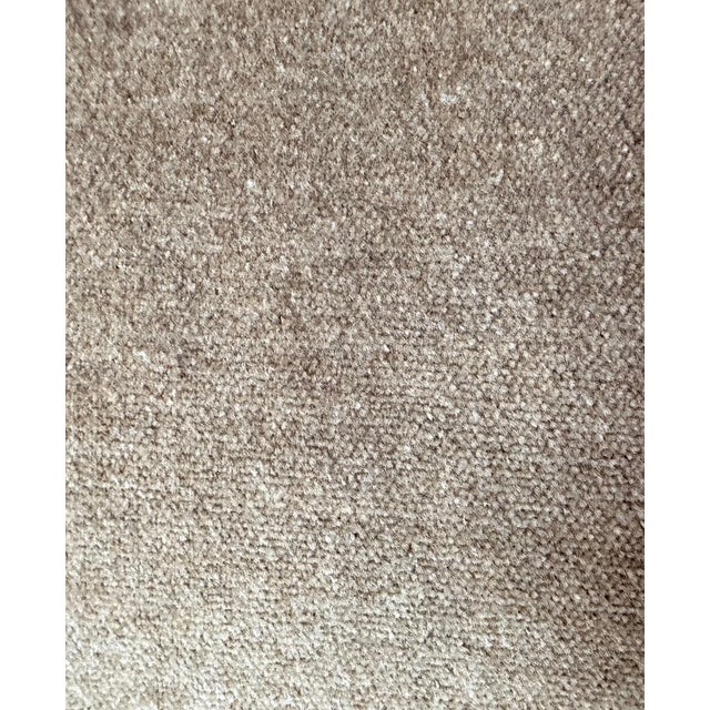 Custom Classic Roll Arm Sofa Upholstered in Velvet by Restoration Hardware For Sale - Image 16 of 17