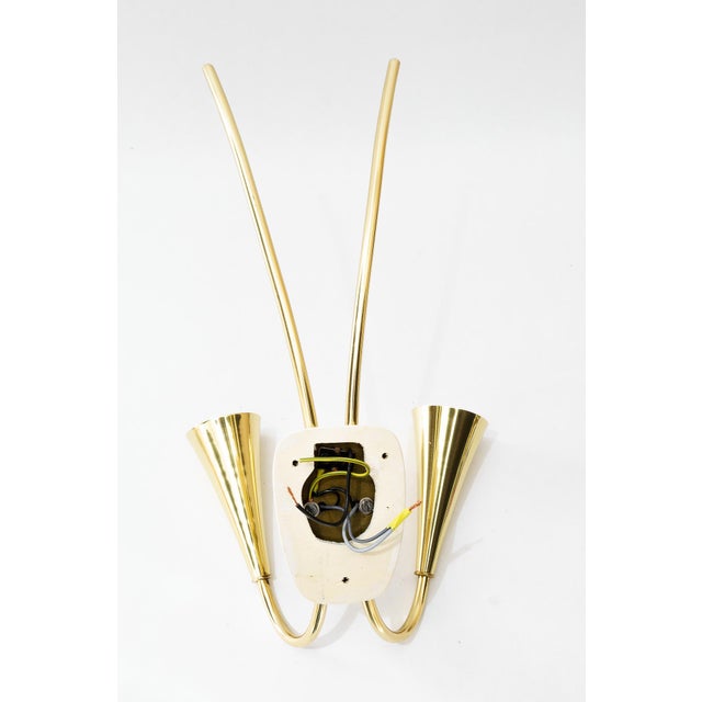 Vintage Wall Lamps by Rupert Nikoll, 1960s, Set of 2 For Sale - Image 10 of 16