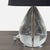 2010s Jonathan Adler Claridge Lead Crystal Table Lamp With Black Shade For Sale - Image 5 of 8