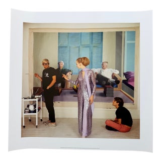 Cecil Beaton, David Hockney, Maudie James&Peter Schlesinger, Vogue December 1968, Copyright the Condé Nast Publications Ltd, Printed in the Uk For Sale