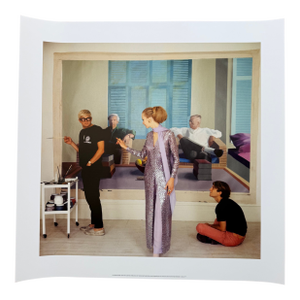 Cecil Beaton, David Hockney, Maudie James&Peter Schlesinger, Vogue December 1968, Copyright the Condé Nast Publications Ltd, Printed in the Uk