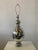 Silver 1960s Art Deco Period Mercury Glass Lamp For Sale - Image 8 of 8