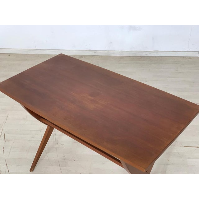 Wood Vintage Coffee Table in Wood For Sale - Image 7 of 8