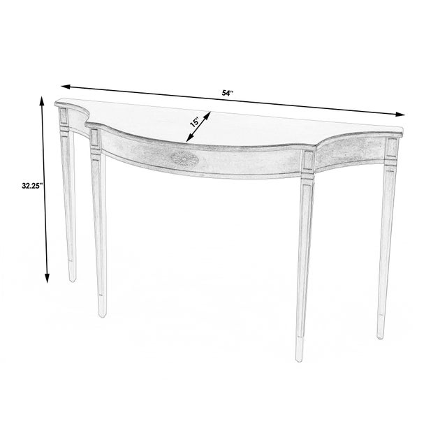 This Butler Specialty Company 54 inch Pembroke-inspired console combines timeless elegance with versatility, making it...