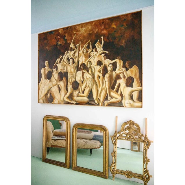 Purgatory, 1970s, Oil on Canvas For Sale - Image 4 of 13