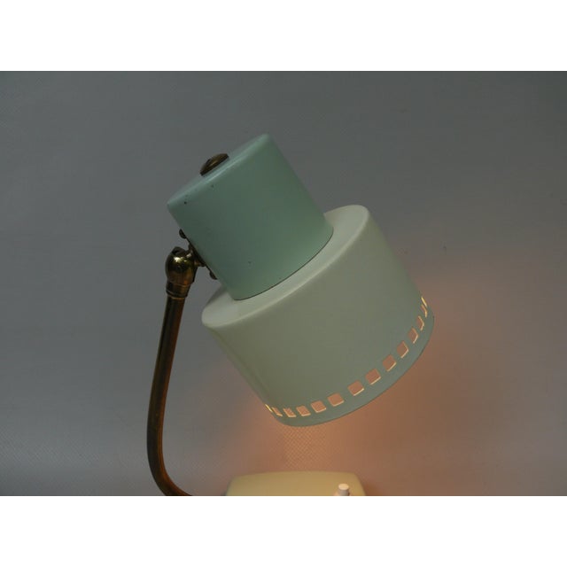 Bedside Lamps in Brass, 1950s, Set of 2 For Sale - Image 12 of 18