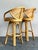 Mid-Century Modern Vintage Boho Cane Bar Stools - A Pair For Sale - Image 3 of 5