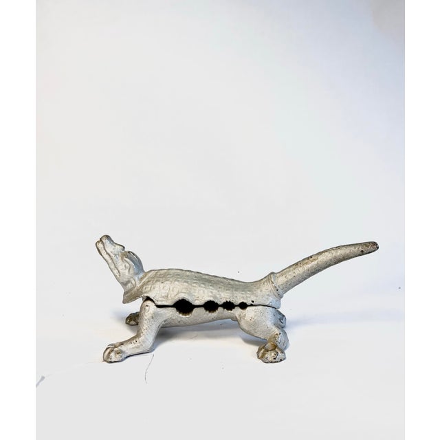 Antique Figural Alligator Apothecary Cork Press For Sale - Image 9 of 9