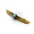 1910s Art Nouveau Georges Pierre Egyptian Revival Scarab Brooch For Sale - Image 4 of 7