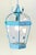 Elevate your space with this elegant, restored solid brass hanging lantern chandelier. Featuring a striking, verdigris...