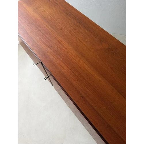 Vintage Danish Teak Sideboard, 1960s For Sale - Image 9 of 18