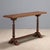 Console in Poplar-Stained Walnut For Sale - Image 9 of 9