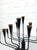 Mid-Century Modern Seven-Arm Candelabras by Gunnar Ander for Ystad Metall, Sweden, 1950s, Set of 2 For Sale - Image 3 of 13