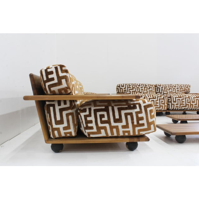 Pianura Sofa Set by Mario Bellini for Cassina, 1970s, Set of 10 For Sale - Image 3 of 16
