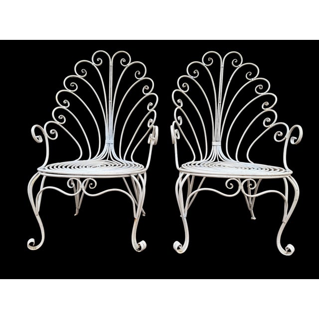 Set of Provençal Iron Armchairs, 1960 For Sale - Image 13 of 13