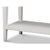 Swedish Gustavian Glazed Display Cabinet in White For Sale - Image 9 of 10